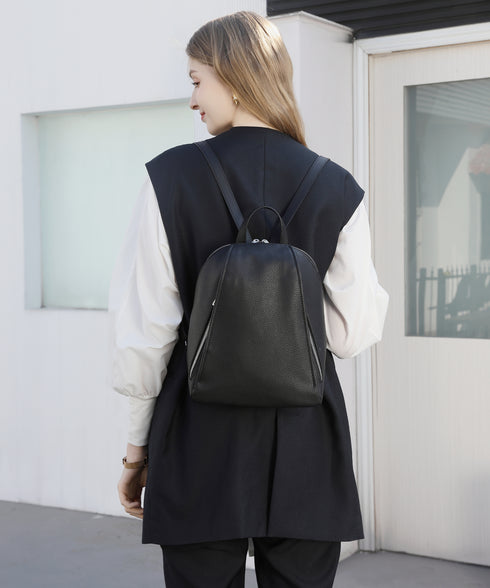 【雑誌掲載・ショップチャンネルOA商品】レザー 軽量 ミニリュック 18-1196